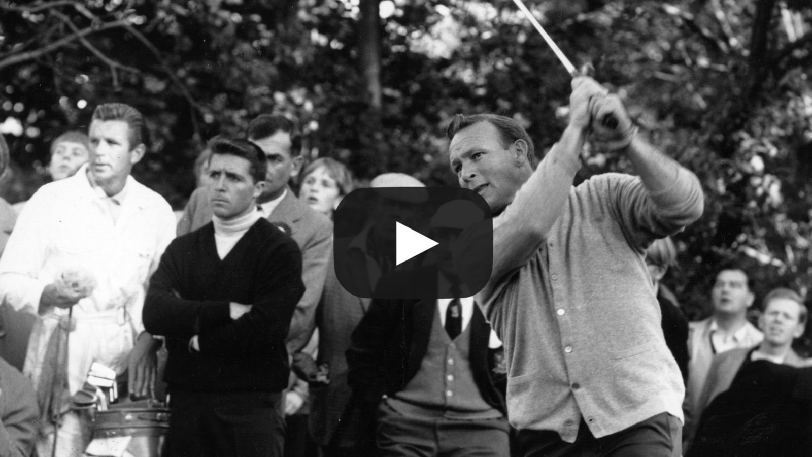 WATCH: Secret to Arnold Palmer's swing